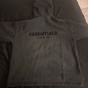 Essential loose bottom fear of god hoodie
